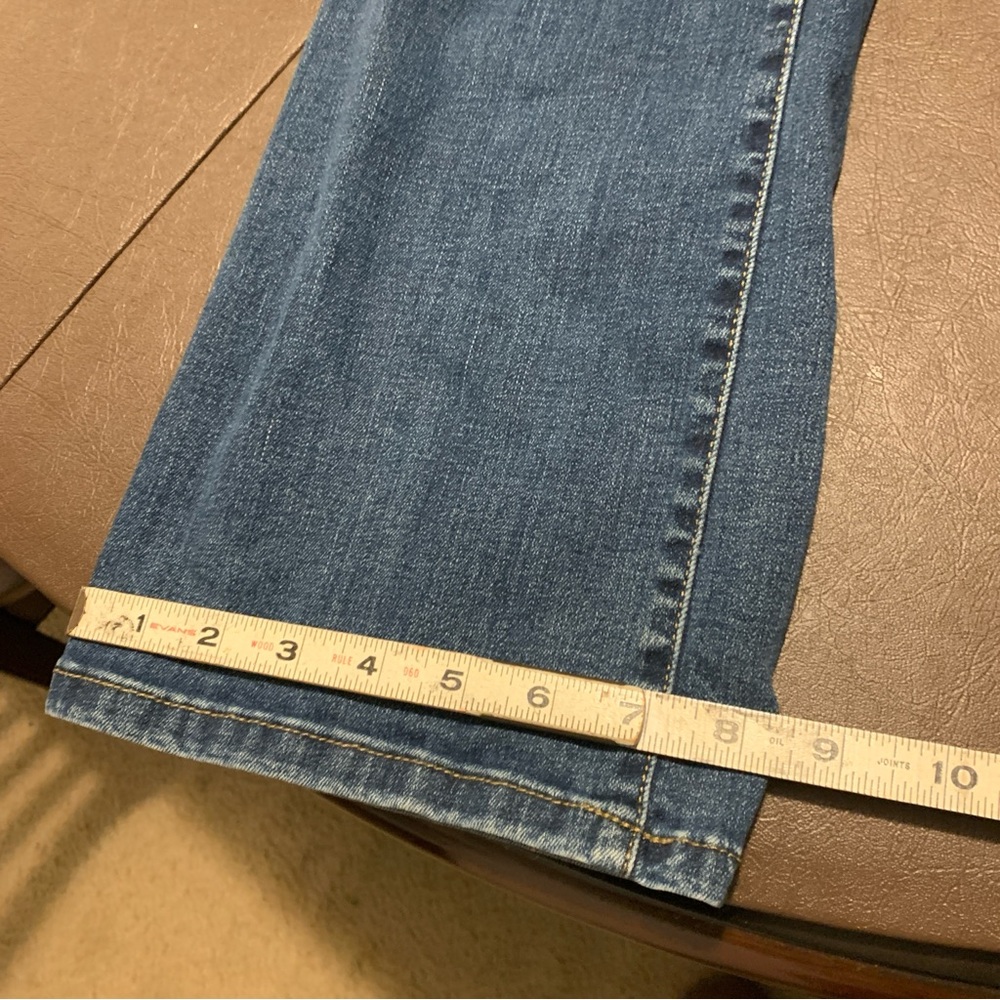 LotI Of 2 Isabel Maternity Medium Wash Skinny Boot Cut Jeans Size 8 - Picture 12 of 16